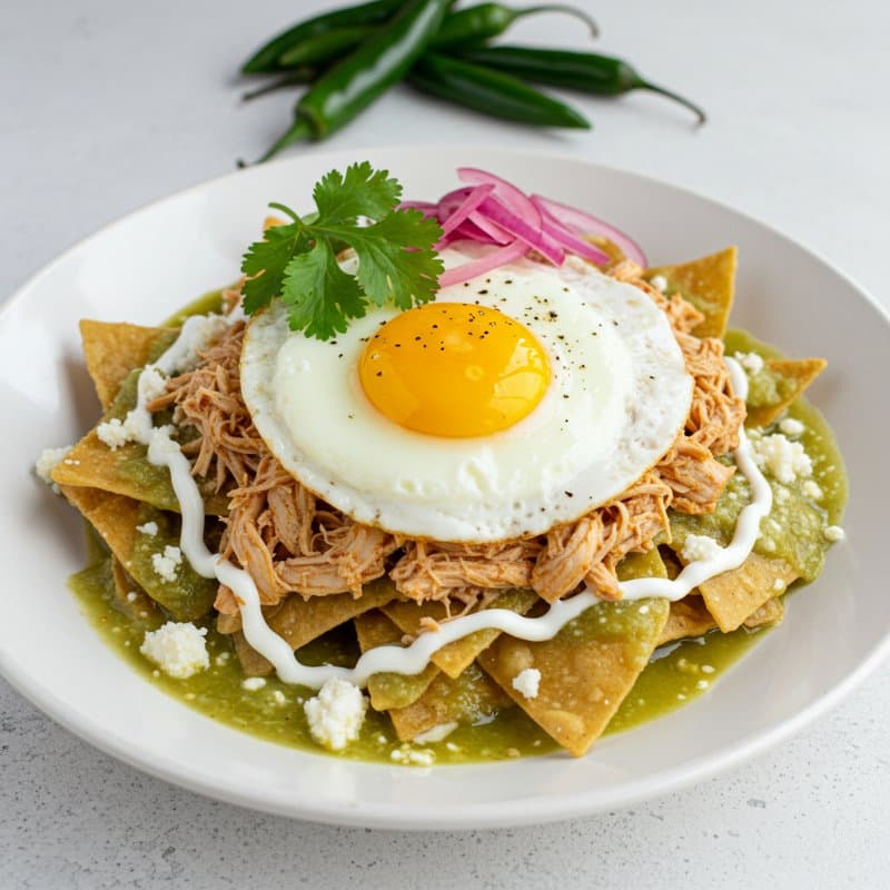 Arma tus Chilaquiles Órale
