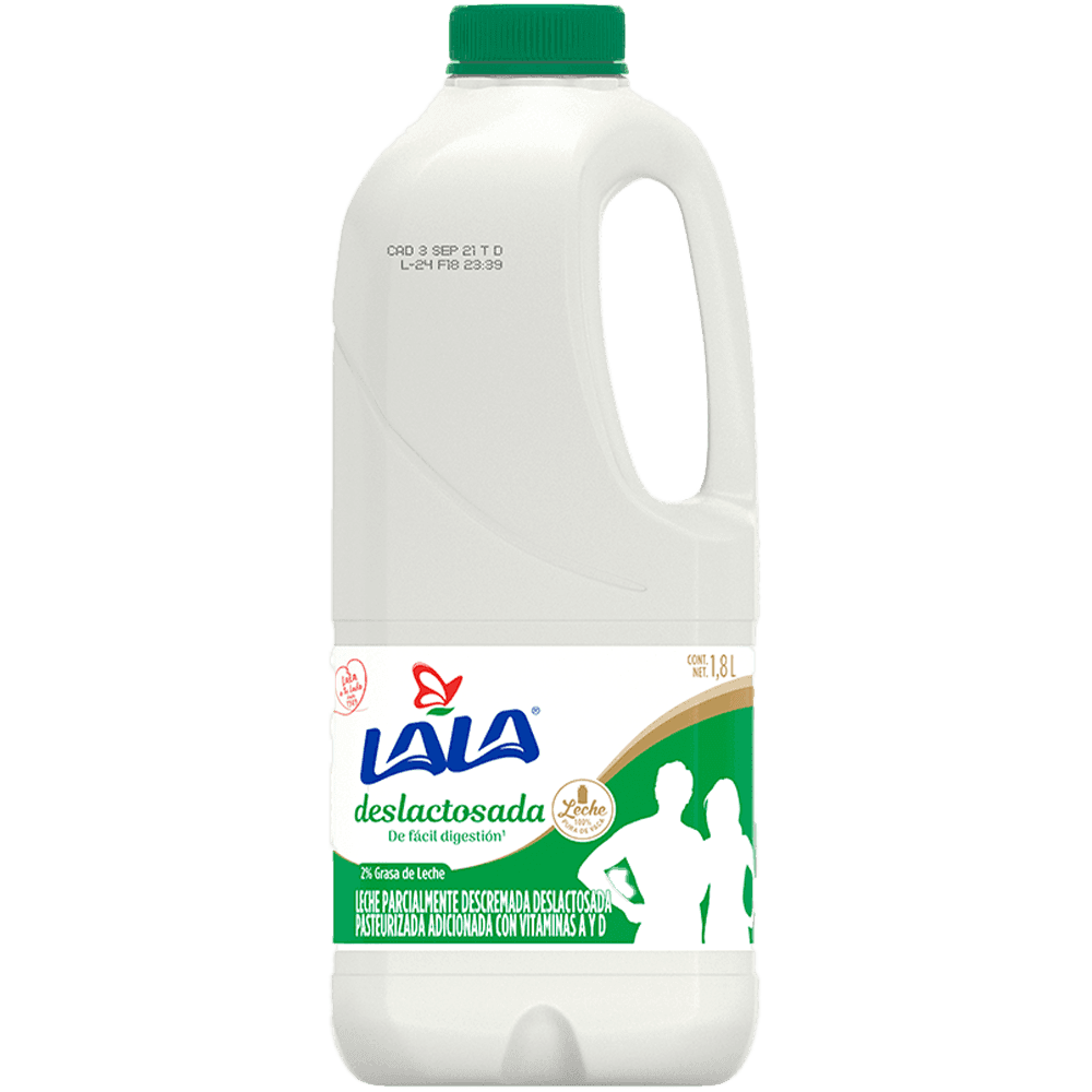 LECHE PAST LALA DESLAC 2% 1.80 LT PL PG