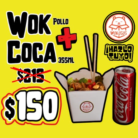 Combo Wok Pollo + Coca