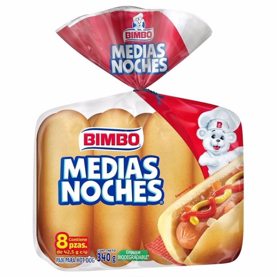 Pan Medias Noches BIMBO 340g