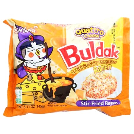 Ramen Buldak "Queso" (Preparado Especial)
