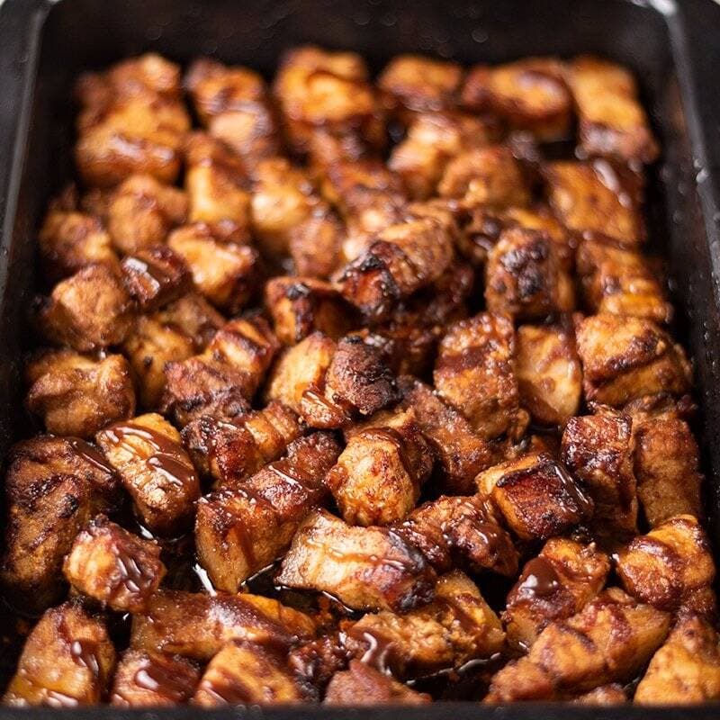 Carnitas de cerdo