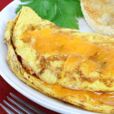 Omelette Jamón y Queso