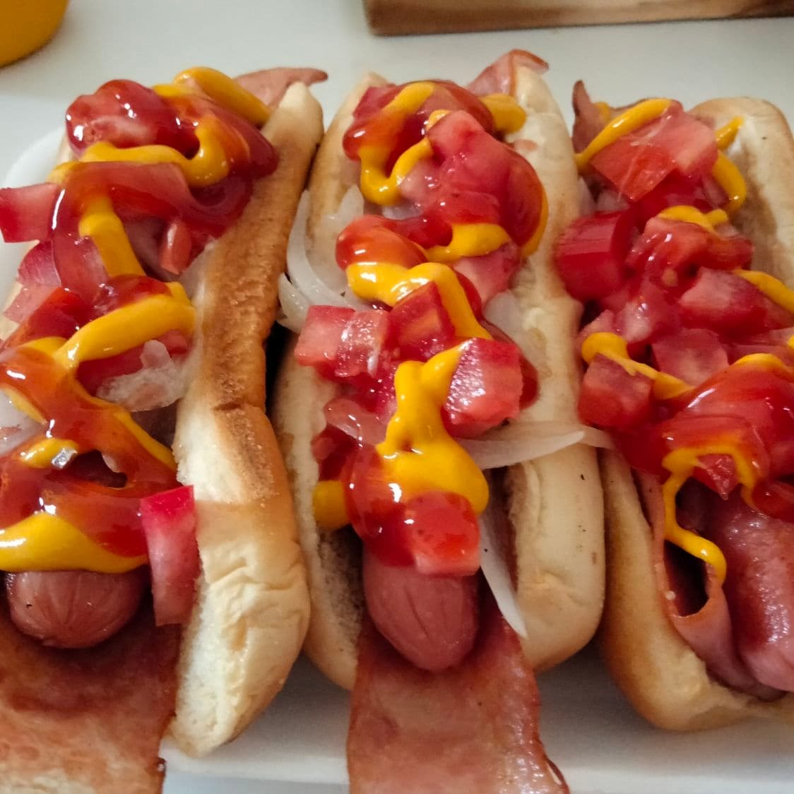 ORDEN DE 3 HOTDOGS