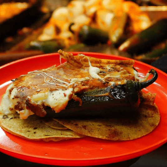 Chilito relleno de pastor