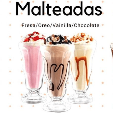 Malteada Fresa