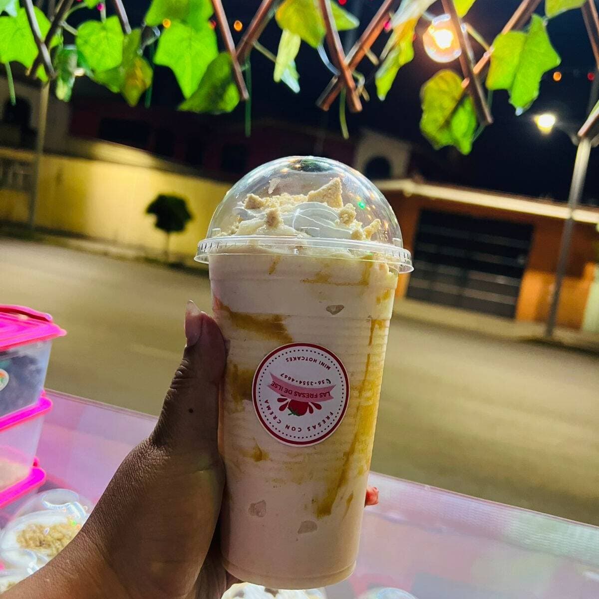 Frappé de Mazapán