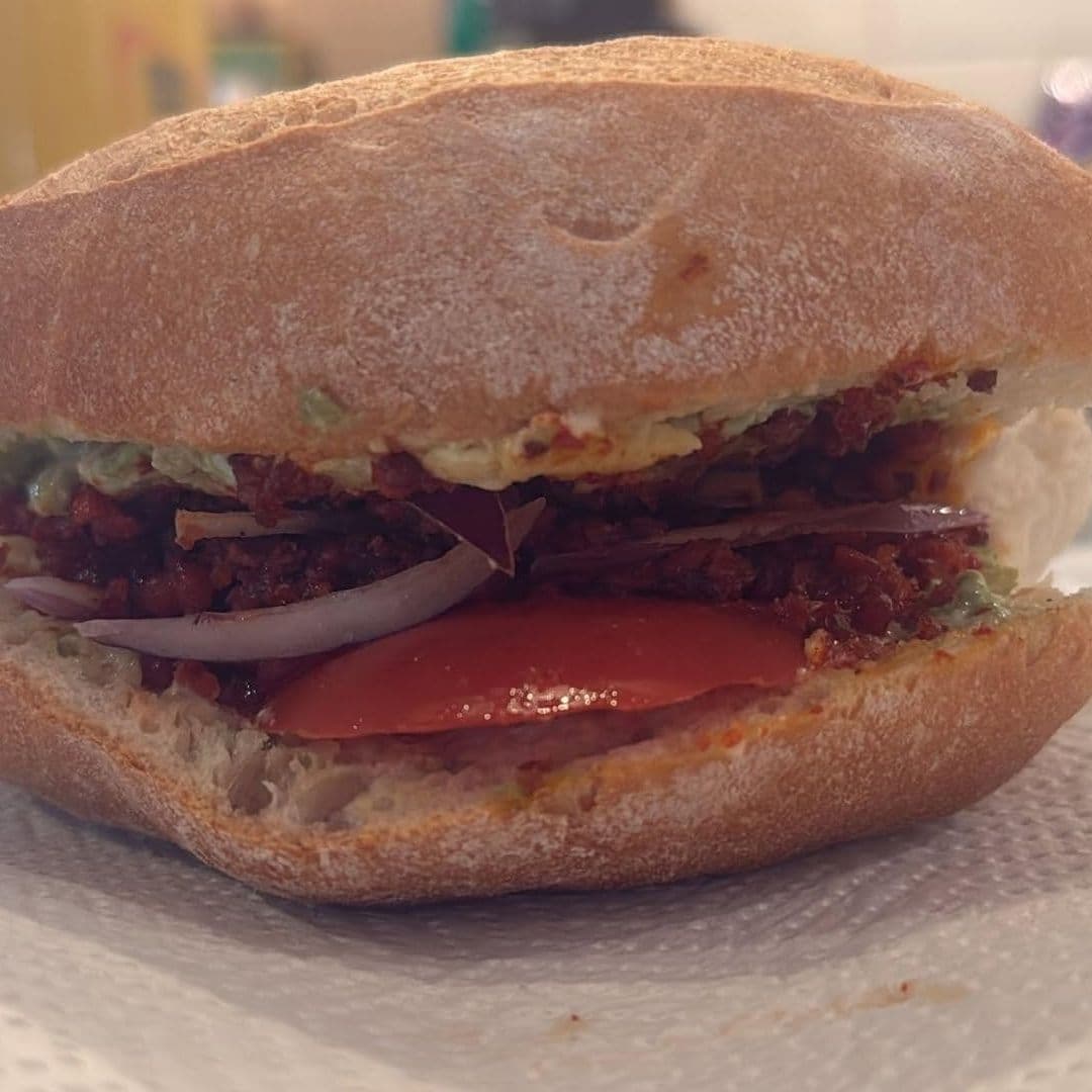 Torta de Chorizo.