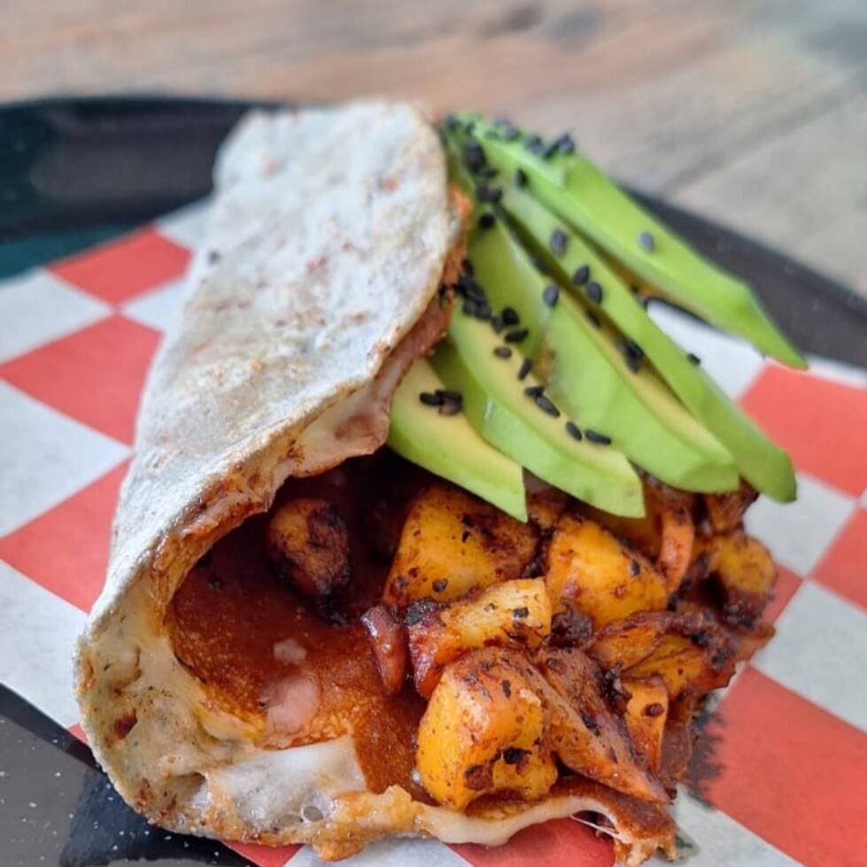 Taco Pulpo Zarandeado
