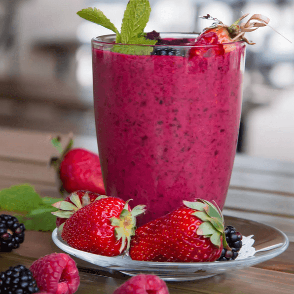 Smoothie Frutos Rojos