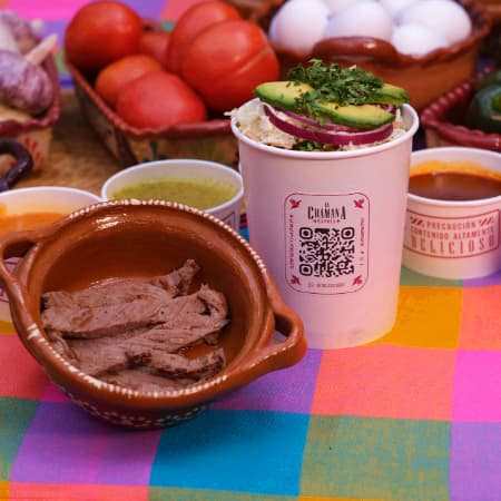 Chilaquiles Con Arrachera