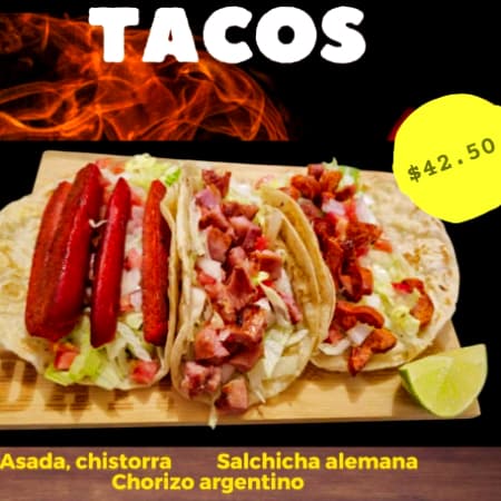 Taco de Harina Asada