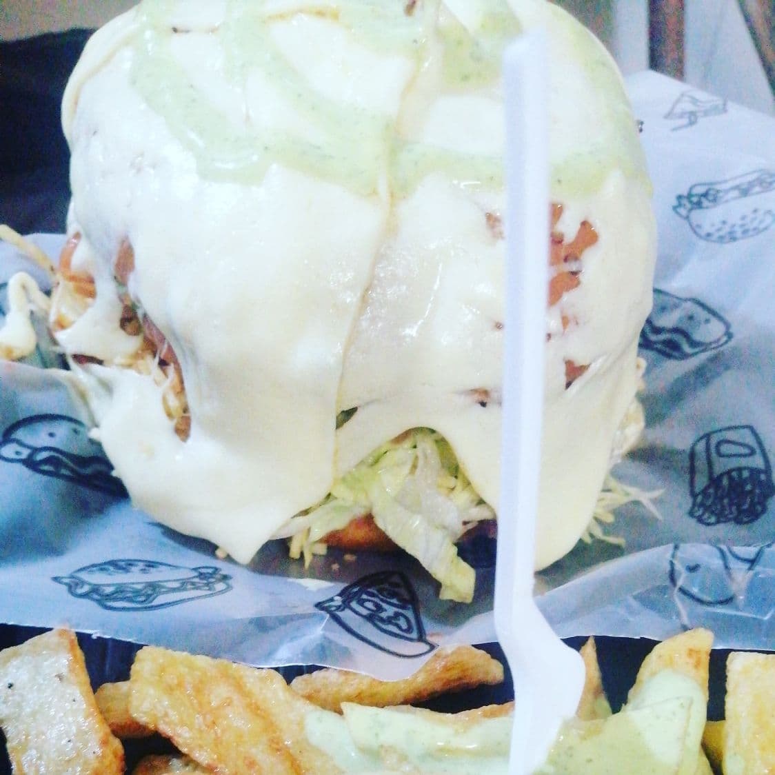 Hamburguesa Reina Blanca