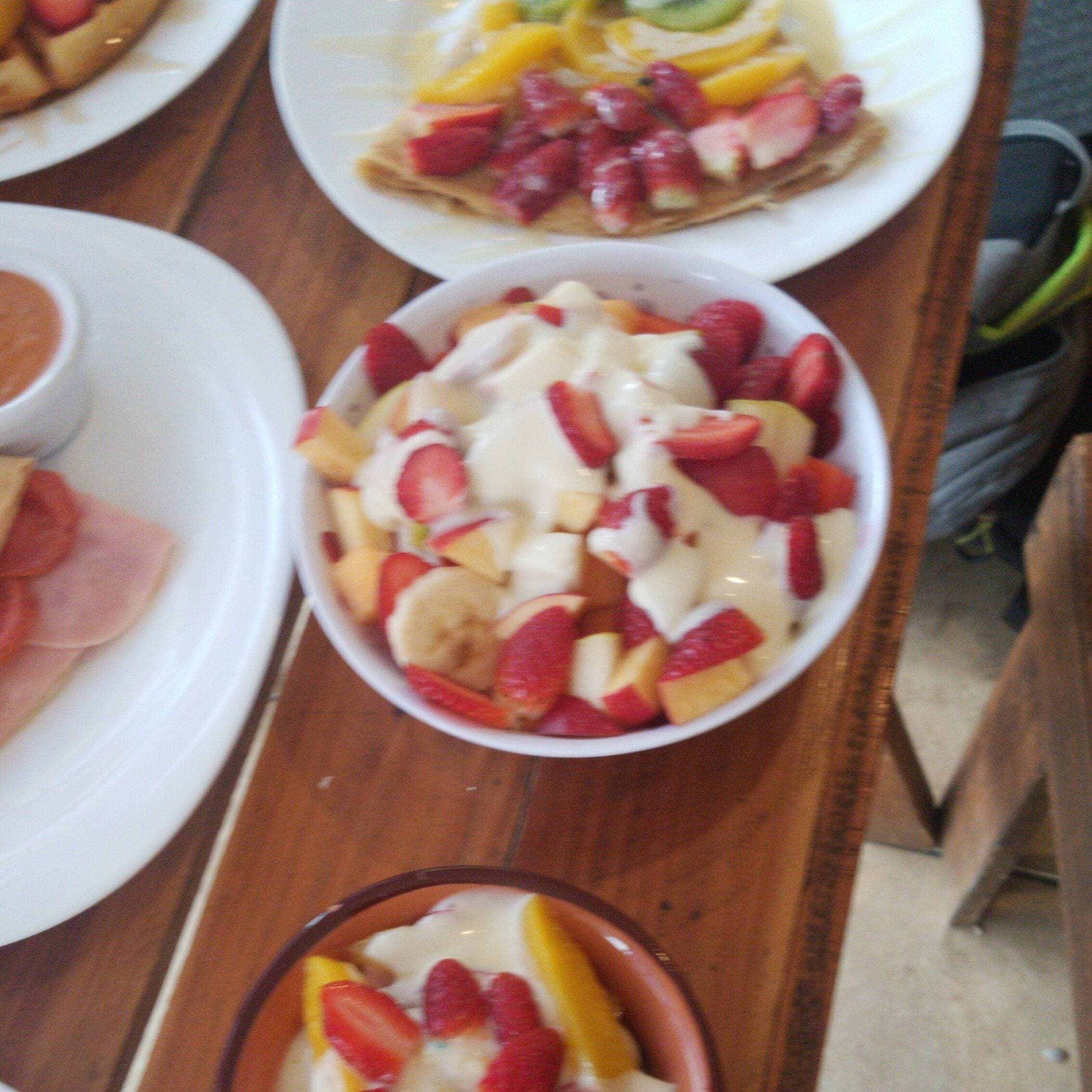 Fresas con Crema
