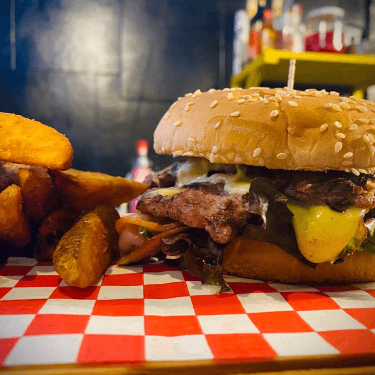 Hamburguesa Arrachera