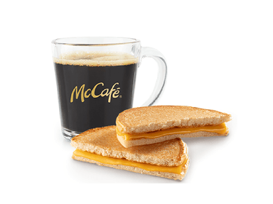 McQueso con café