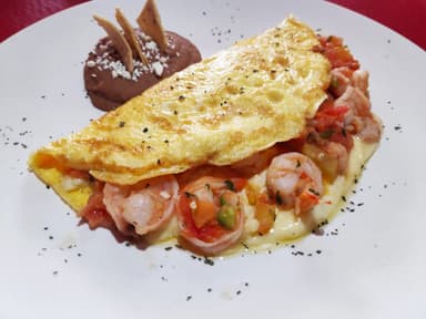 Combo-Omelette El Pescador + Café Americano