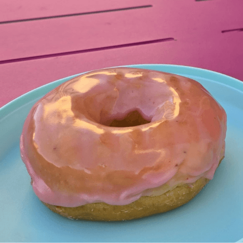 Glazed Strawberry Donut
