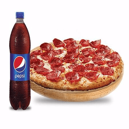 Pizza a Elección + Gaseosa 750 ml