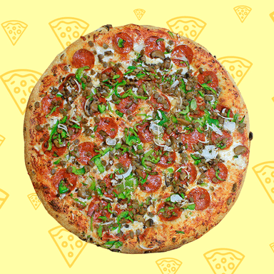 Pizza Mediana Suprema GRATIS Soda de 600ml