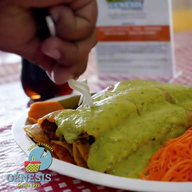 Taco de Frijol con Chorizo