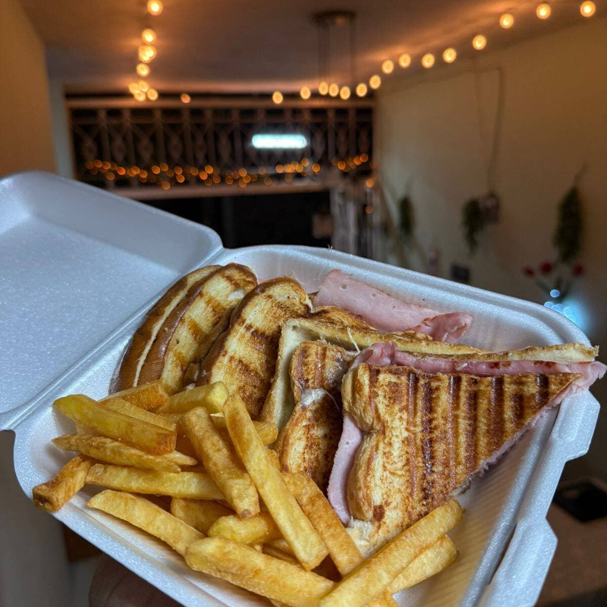 Croque Monsieur doble