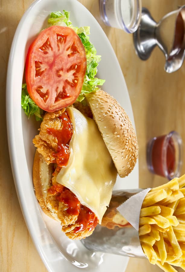 Spicy Crispy Buffalo Chicken Sandwich