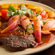 Bistec a la Chorrillana