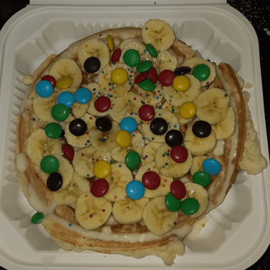 Waffle de Banano