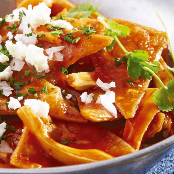 Chilaquiles Rojos