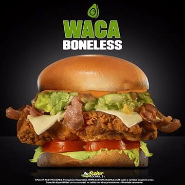 Burger Wacaboneless