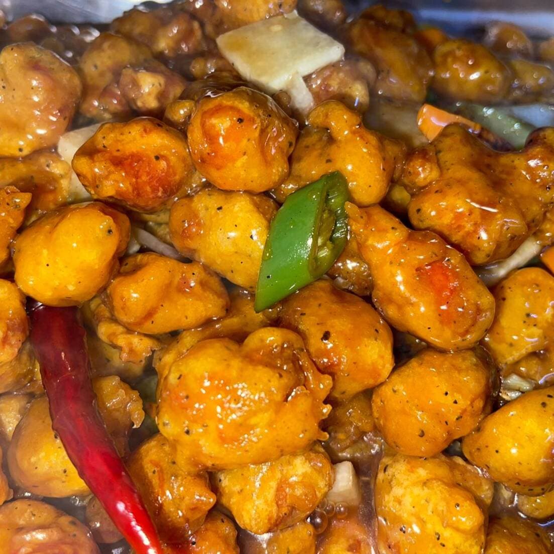 Pollo Agridulce                            (•̀ᴗ• )