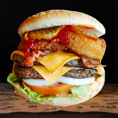 Hamburguesa Jack Daniels Doble