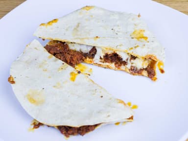 Quesadilla con Chorizo