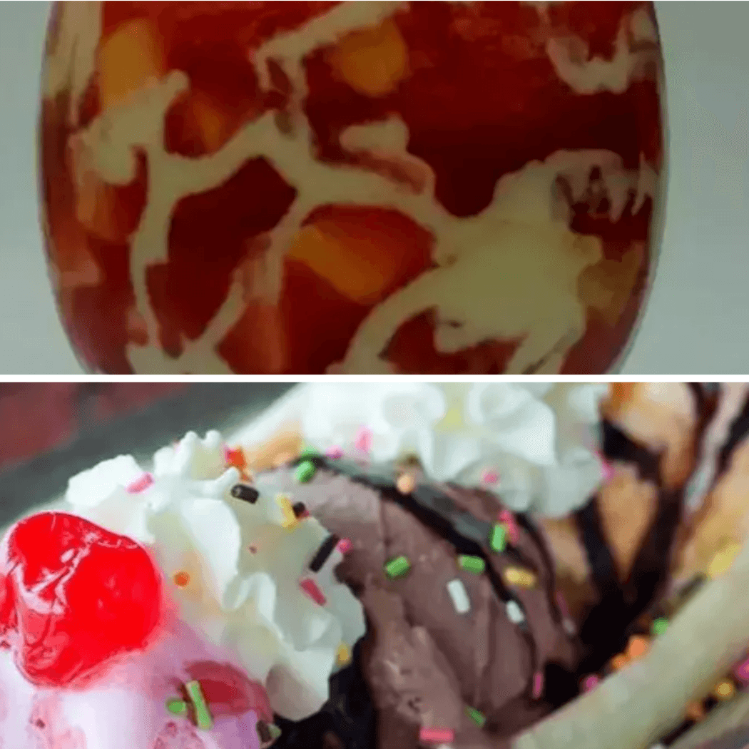 Banana split + Salpicón 24 oz