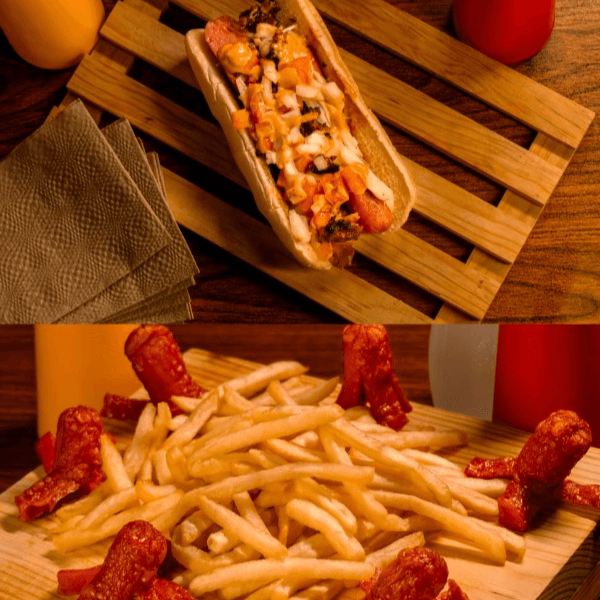 Combo (Salchipapas y Hot Dog)