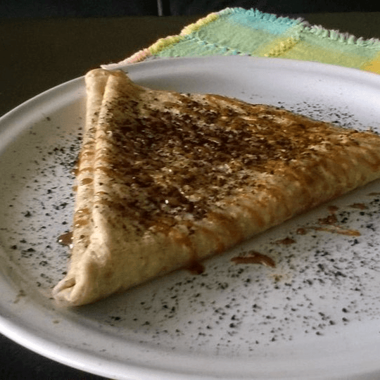 Crepa de Crema de Cacahuate