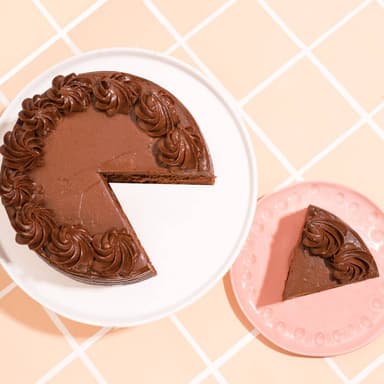 Torta de Chocolate Endulzada con Stevia