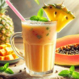 Jugo de Papaya con Piña 21 oz