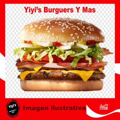 Yiyi´s Burguers Doble Texana