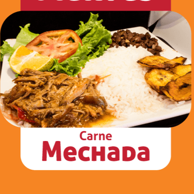 Casado Carne Mechada+ JUGO DEL VALLE