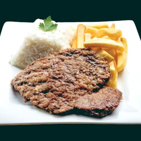 Bistec con Papas Fritas + Inca Kola Personal