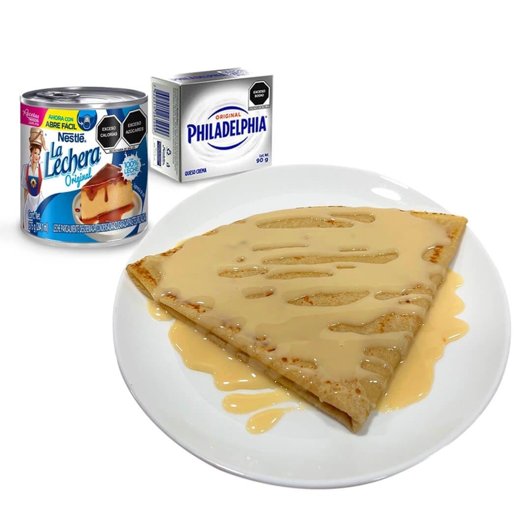 Crepa de Lechera con Philadelphia