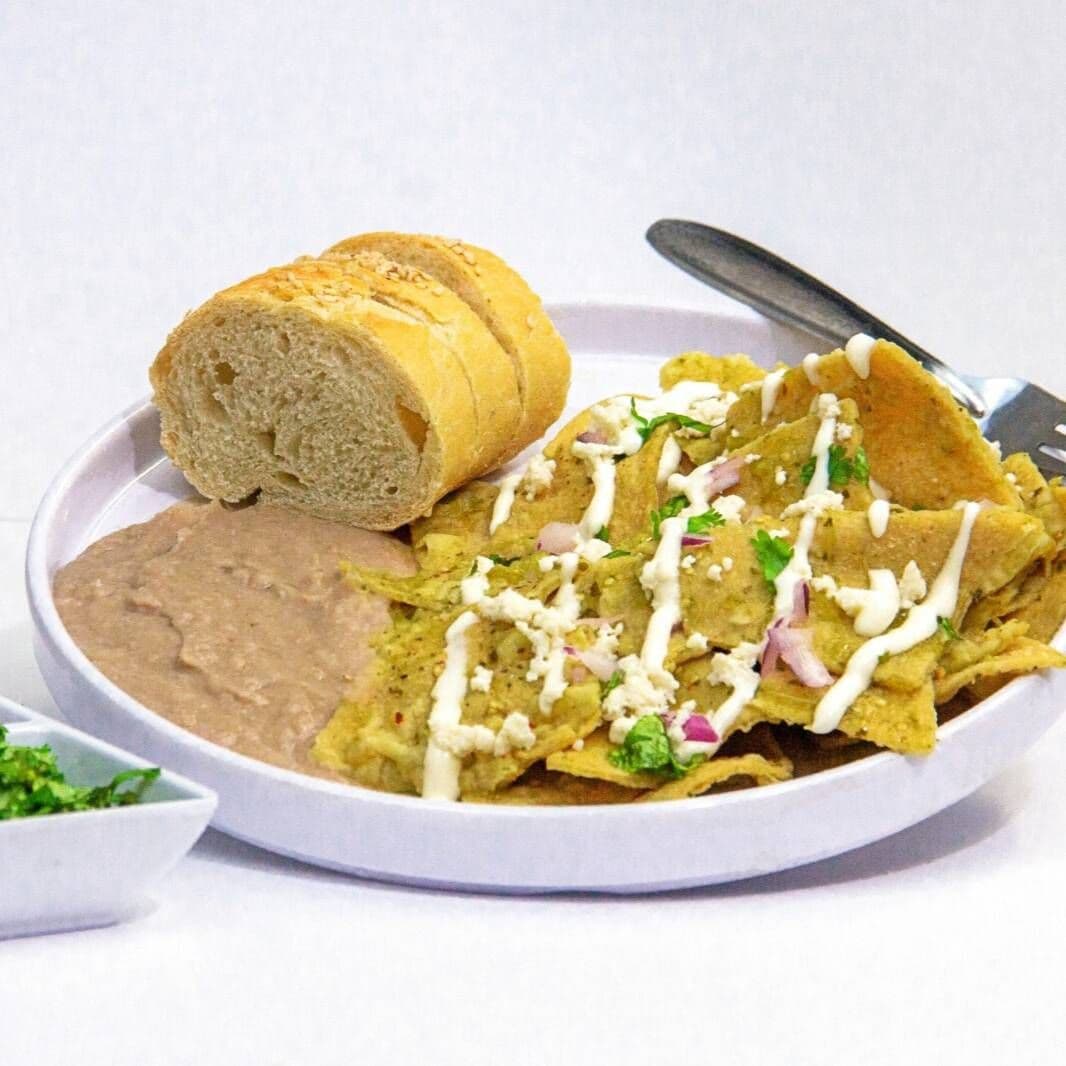 Chilaquiles Sencillos Rojos o Verdes