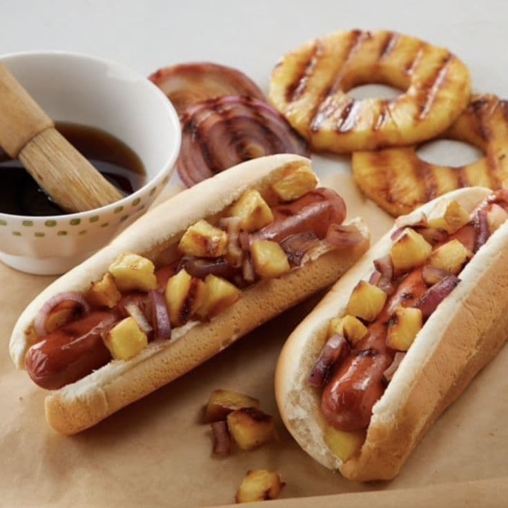 Hot-dog Hawaiano