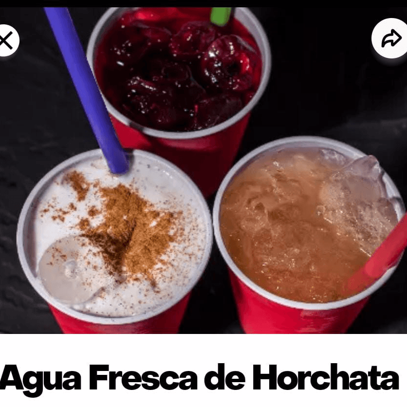Agua Fresca de Horchata