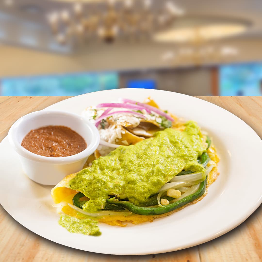 Omelette verduras