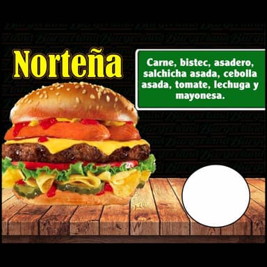 Hamburguesa Norteña