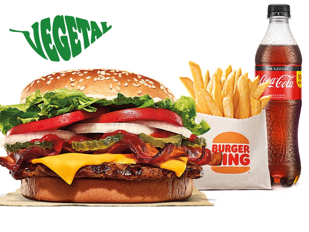 Combo WHOPPER® Vegetal Tejana