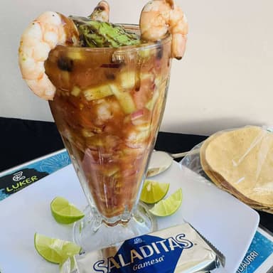 1/2 LITRO COCTEL DE CAMARON